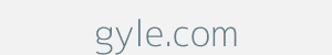 Image of gyle.com