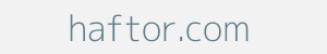 Image of haftor.com