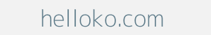 Image of helloko.com