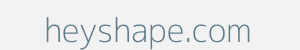 Image of heyshape.com