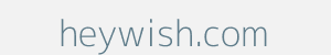 Image of heywish.com