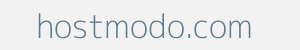 Image of hostmodo.com