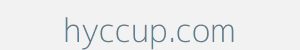 Image of hyccup.com