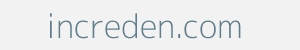 Image of increden.com