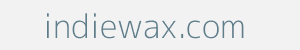 Image of indiewax.com