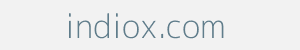 indiox.com Image of indiox.com