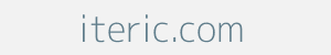 Image of iteric.com