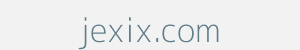 Image of jexix.com