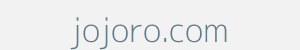 Image of jojoro.com