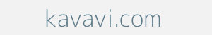 Image of kavavi.com