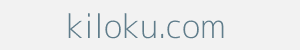 Image of kiloku.com
