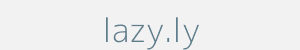 Image of lazy.ly
