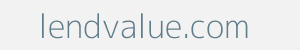 lendvalue.com Image of lendvalue.com