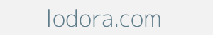 lodora.com Image of lodora.com