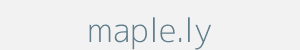 Image of maple.ly