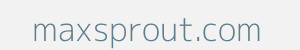 Image of maxsprout.com