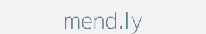 Image of mend.ly
