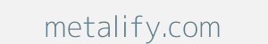 Image of metalify.com