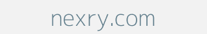 nexry.com Image of nexry.com