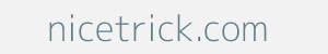 Image of nicetrick.com