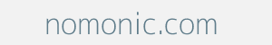 Image of nomonic.com