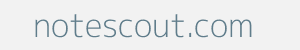 Image of notescout.com