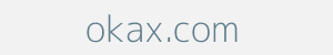 Image of okax.com