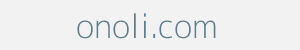 onoli.com Image of onoli.com