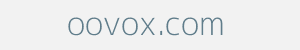 Image of oovox.com