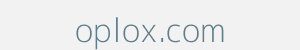 Image of oplox.com
