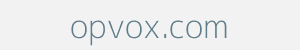 Image of opvox.com
