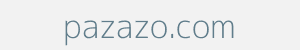 Image of pazazo.com