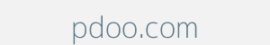 pdoo.com Image of pdoo.com