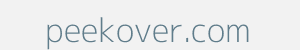 peekover.com Image of peekover.com