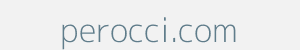Image of perocci.com