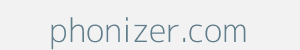 Image of phonizer.com