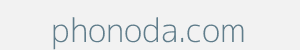 Image of phonoda.com