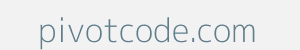 Image of pivotcode.com
