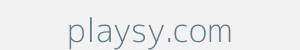 Image of playsy.com