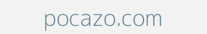 Image of pocazo.com