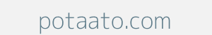 Image of potaato.com