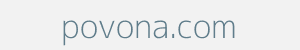 Image of povona.com