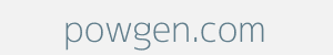 Image of powgen.com