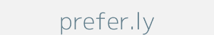 Image of prefer.ly