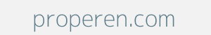 properen.com Image of properen.com