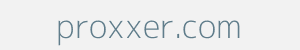 Image of proxxer.com