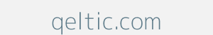 Image of qeltic.com