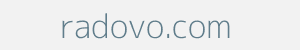 Image of radovo.com