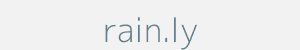 Image of rain.ly
