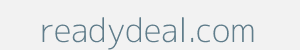 Image of readydeal.com